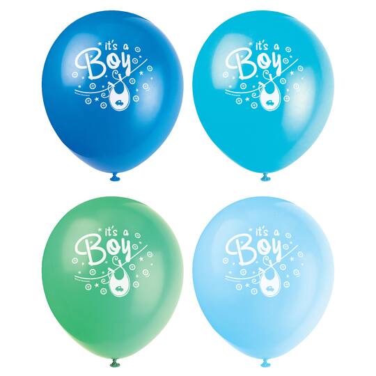 Blue Clothesline Baby Shower Balloons Boy Baby Shower Decorations Blue Clothesline Baby Shower Balloons Boy Baby Shower Decorations